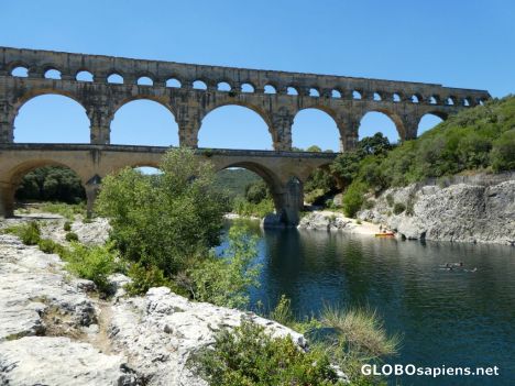 Postcard Pont du Gard