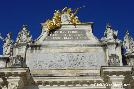 Postcard Top of Archway - Place Stanislas