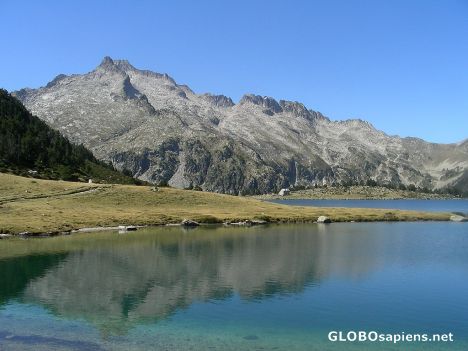 Postcard Lac d'Aumar and Neouvielle