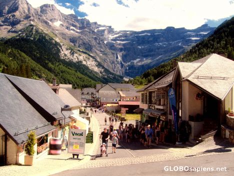 Postcard Inavsion of tourists