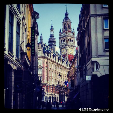 Postcard Old town in Lille