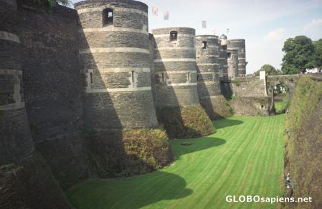 Postcard Château d'Angers