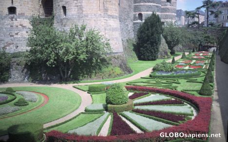 Postcard Château d'Angers 2