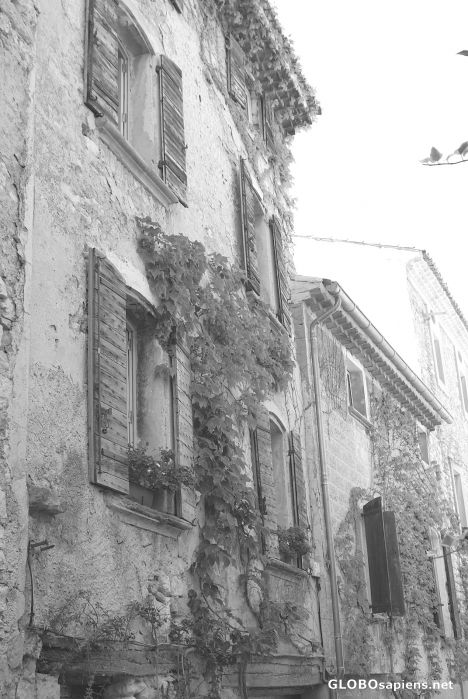 Postcard Venasque Provence