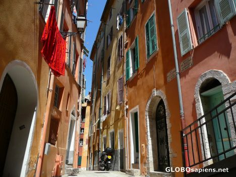 Postcard Narrow streets