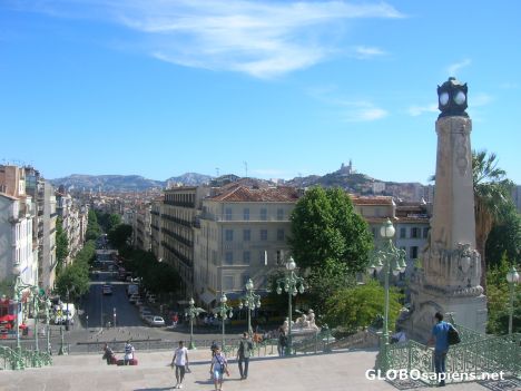 Postcard Panorama view of the town
