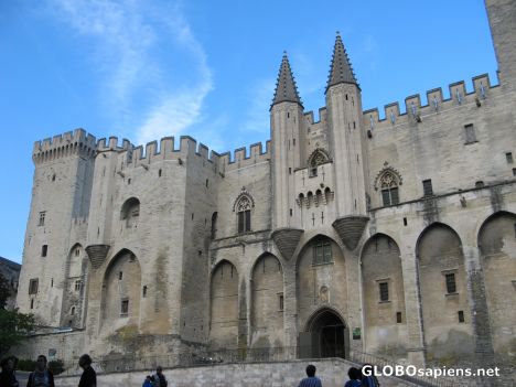Postcard Papal Palace