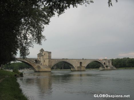 Postcard Pont d'Avignon-2