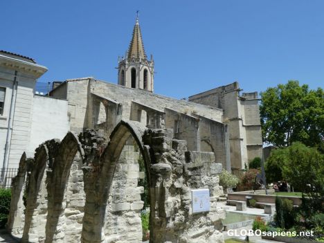 Postcard Temple Saint-Martial