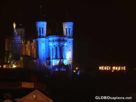 Postcard Fourviere Basilica
