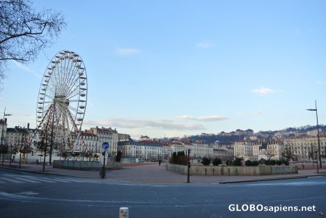 Postcard Place Bellecour