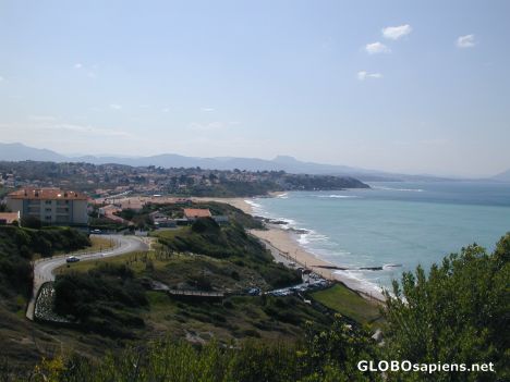 Postcard Biarritz - the Atlantic Coast
