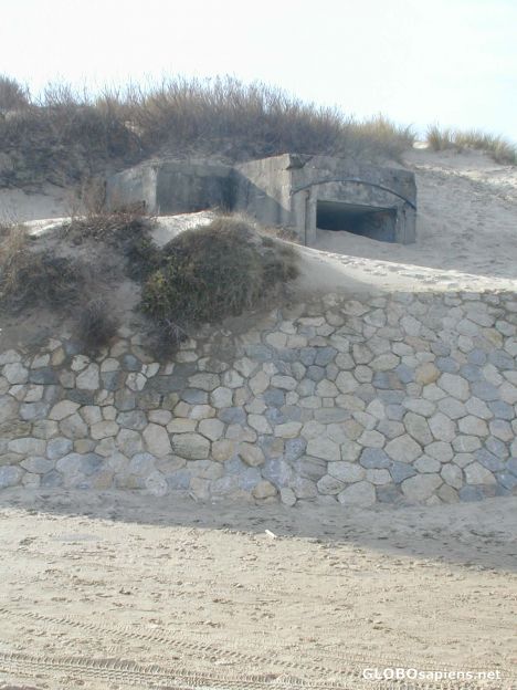 Postcard WWII Pillbox