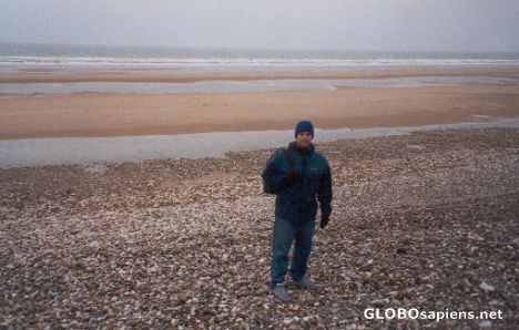 Postcard Omaha Beach, Normandy