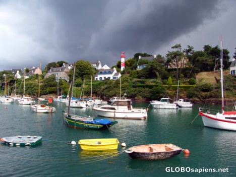 Postcard Doelan, Bretagne