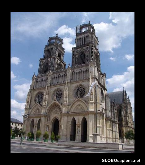 Postcard St. Croix Cathedral, Orleans