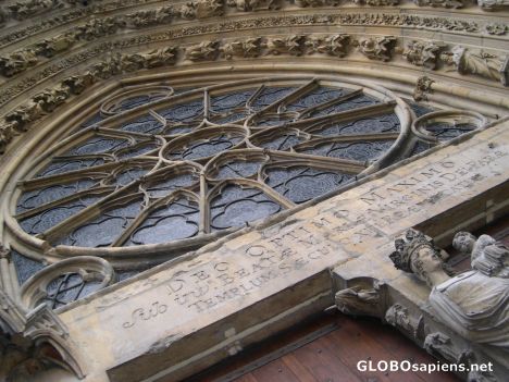 Postcard Deo Optimo Maximo - Reims Cathedral