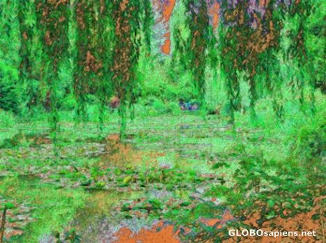 Postcard Britman's Monet Attempt