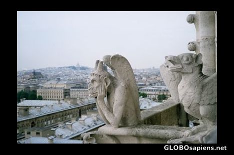 Postcard Gargoyle