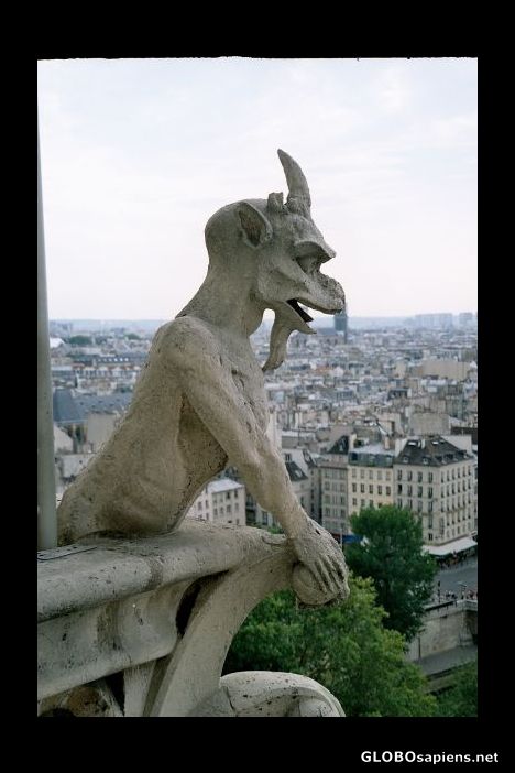 Postcard Gargoyle