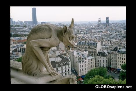 Postcard Gargoyle