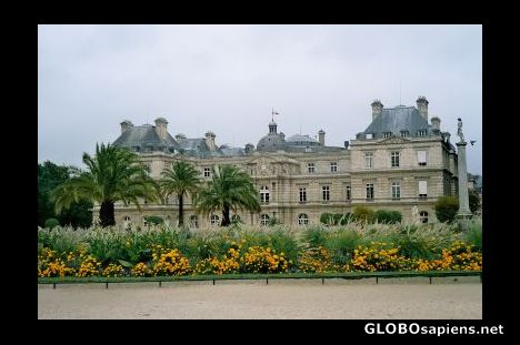 Postcard Gardens of Luxemburg