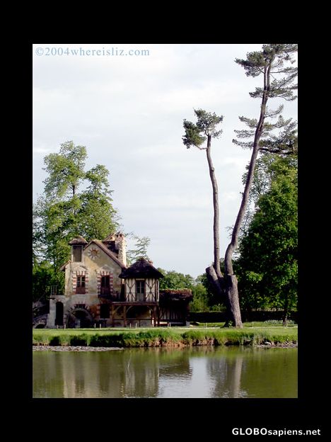 Postcard Marie Antoinette's retreat, Versailles, France