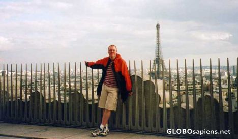 Postcard The Eiffel tower