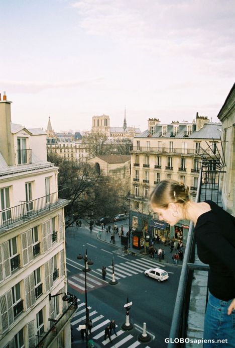 Postcard View from Hotel