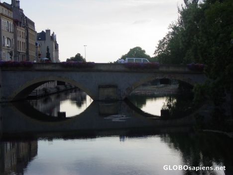 Postcard Downtown Metz