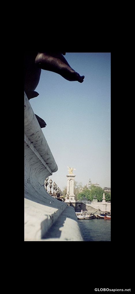 Postcard By the Eiffel Tower, Paris