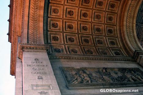 Postcard Arc de Triomphe