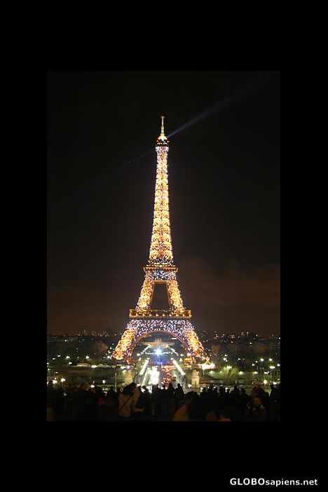 Postcard Eiffel