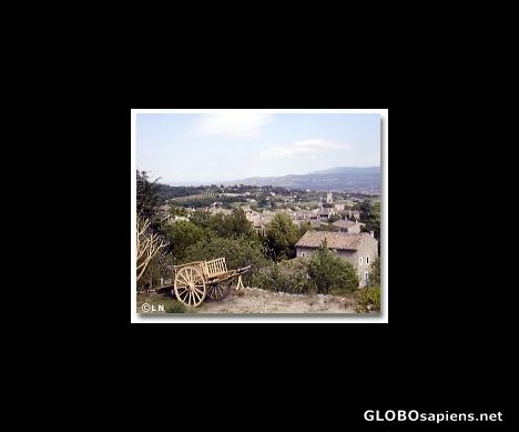 Postcard Goult - Told you it was a great vue!