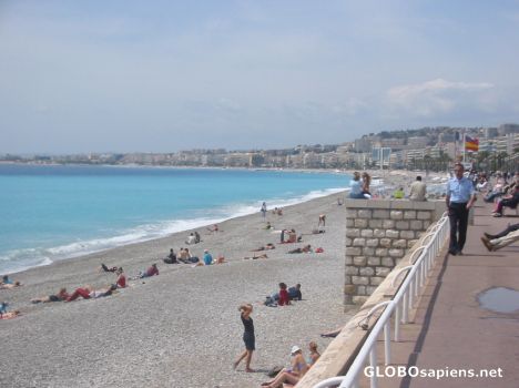 Postcard Nice Beach