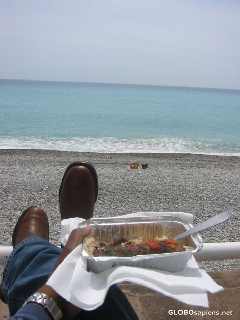 Postcard Kafta Kabob at Nice