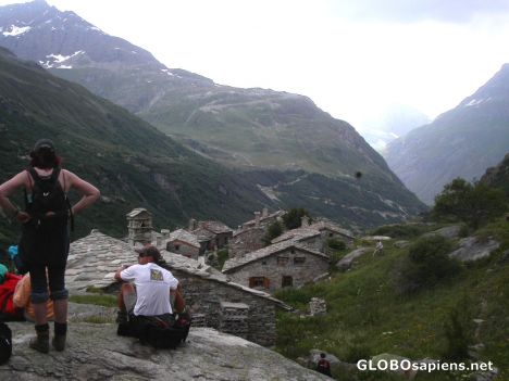 Postcard French Alpes