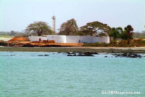 Postcard Barra - the fort