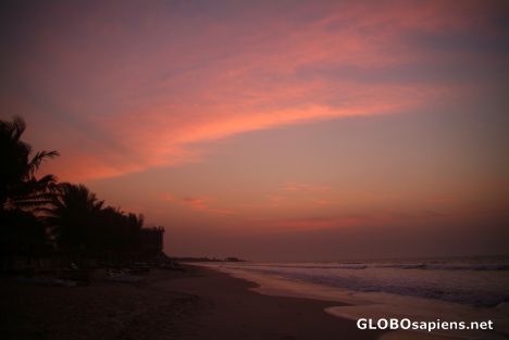 Postcard Kotu (GM) - red skies