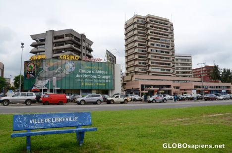 Postcard Libreville (GA) - the poster