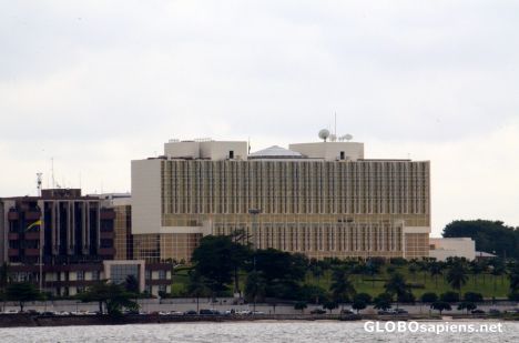 Postcard Libreville (GA) - the Presidential Palace