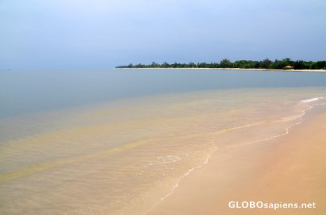 Postcard Pointe Denis (GA) - the beach to yourself