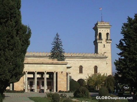 Postcard Stalin museum in Gori