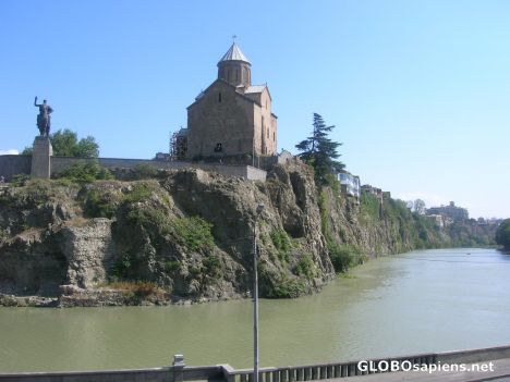 Postcard King Vakhtang Gorgasali