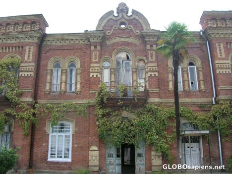 Postcard Republic of Abkhazia. Old palace