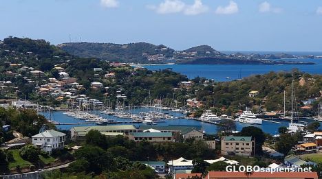 Postcard Lagoon and marina