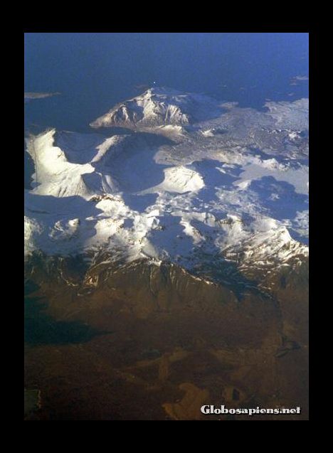 Postcard Taken from a Boing 747 window :-)