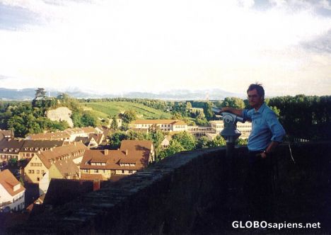 Postcard Overlooking Rooves
