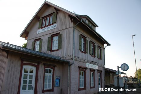 Postcard Train Station