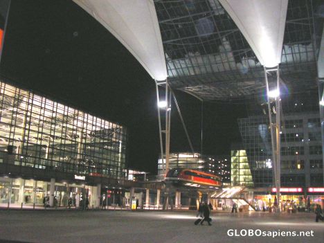 Postcard Munich International Terminal 2